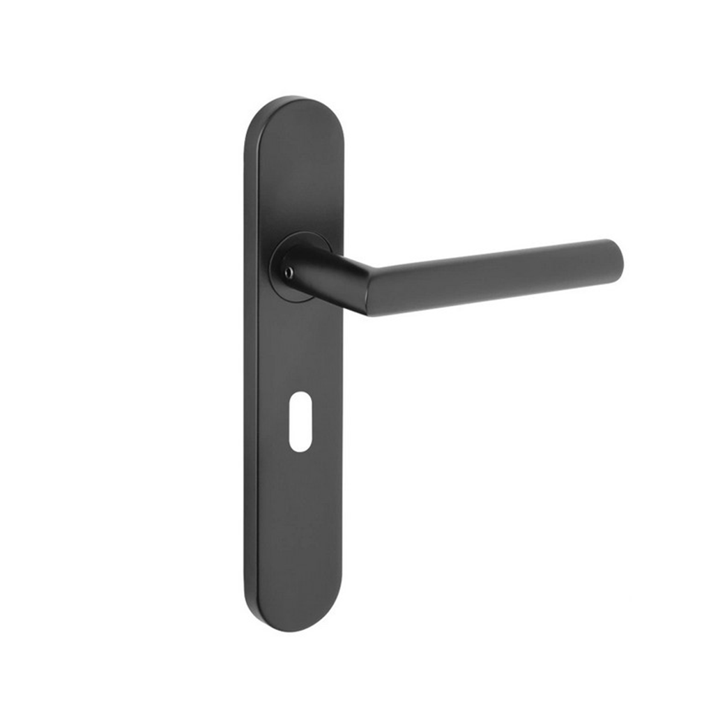 Austria Forza Deurkruk Met Sleutelgat Best Buy 204L Schild Mat Zwart